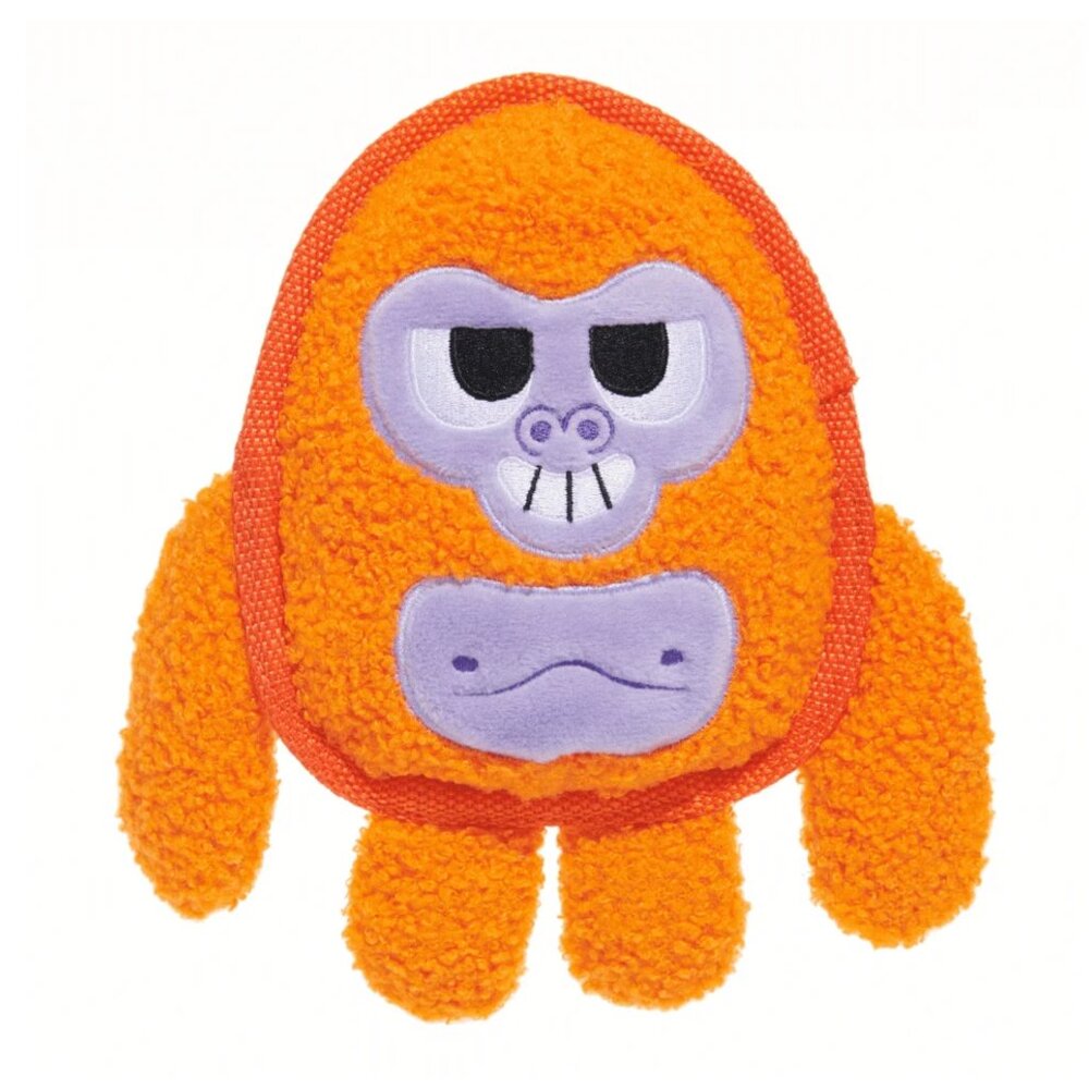 NWT, BARK Box Giganto Gene, Orange Plush Dog Toy, Size M-L 20+ lbs. Dogs